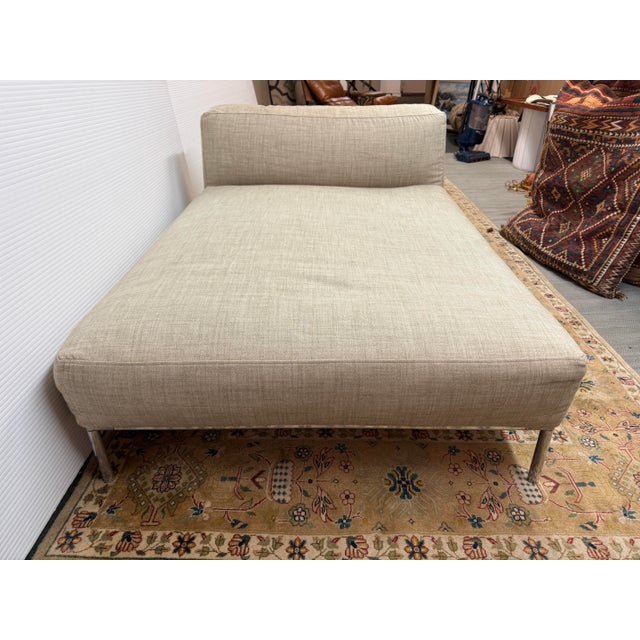 Italian Antonio Citterio for B B Italia Frank Chaise Lounge For Sale - Image 3 of 12
