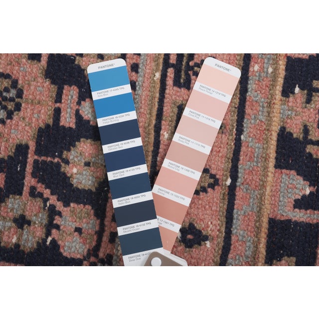 1960s Turkish Hand Knotted Vintage Long Runner Rug - Stair Carpet 2'6'' X 21'2'' For Sale - Image 9 of 10