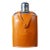 Mid-Century Herz Germany Glass Flask With Leather Case c.1960 For Sale