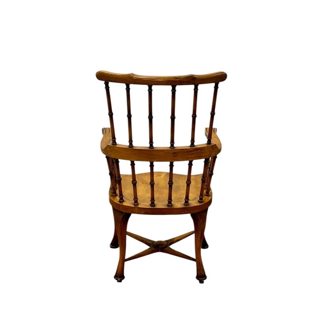 English Windsor Armchair, 1870 For Sale - Image 6 of 11