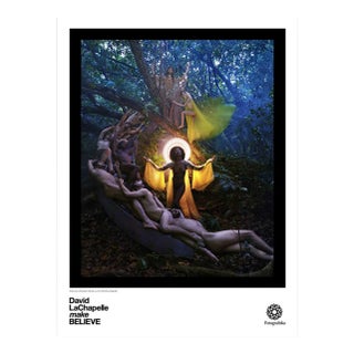David Lachapelle Staircase to Paradise Official Exhibition Poster For Sale