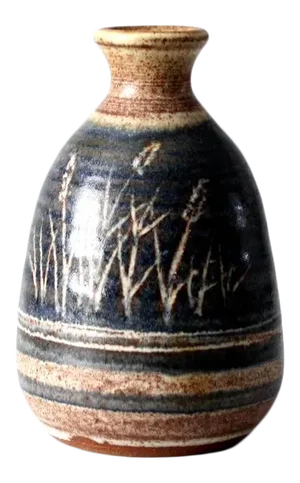 Vintage Studio Pottery Bottleneck Vase