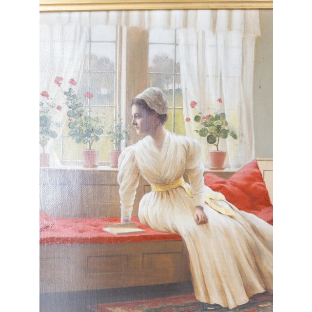 Fine American Oil Painting by George Sloane For Sale - Image 4 of 12