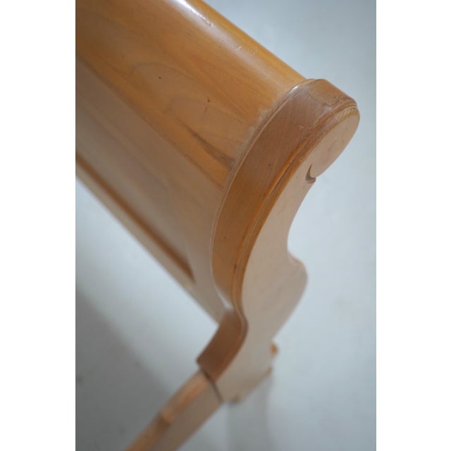 Ethan Allen King Size Country French Sleigh Bed For Sale - Image 11 of 18
