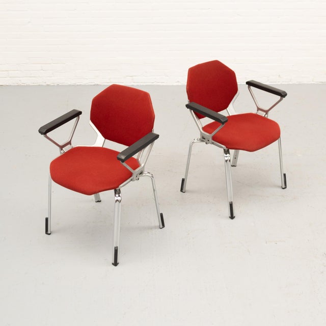 Hexagonal Chair from Fröscher Sitform, 1970s For Sale - Image 3 of 18