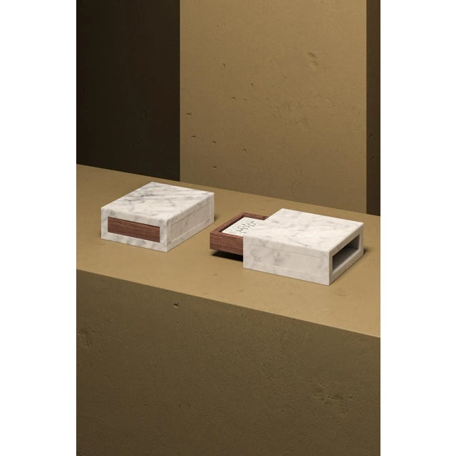 Contemporary Comequandofuoripon Container and Playing Cards by Studio Lievito For Sale - Image 3 of 6