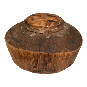 Antique Wood Hat Block