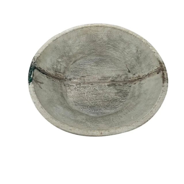 1970s 1970s Vintage Wooden Parat Bowl - Medium For Sale - Image 5 of 5