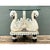 Vintage Shell Encrusted Wood Swan Table For Sale In West Palm - Image 6 of 13