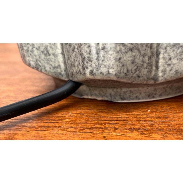 Mid-Century Danish Studio Pottery Table Lamp by Einar Johansen for Søholm, 1960s For Sale - Image 15 of 18