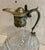 20th Century Cut Glass and Silver-Plated Metal Carafe For Sale - Image 5 of 7