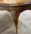 Brown Vintage French Provincial Style Dining Table With Extension Two Leaves For Sale - Image 8 of 16