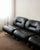 1980s Italian Leather and Chrome Lounge Chairs, 1980s, Set of 3 For Sale - Image 5 of 18