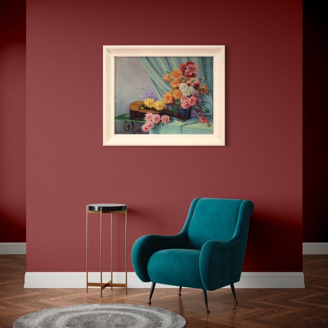 French Artist, Still Life, 1960, Oil on Masonite For Sale - Image 12 of 15