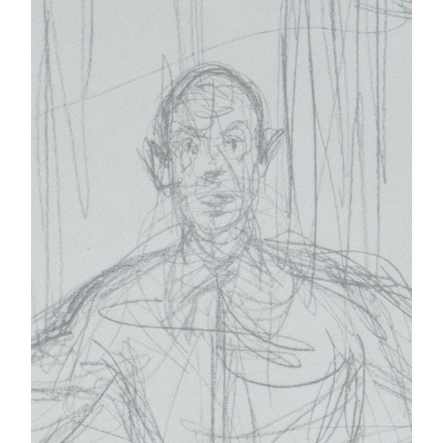 Modern Alberto Giacometti, Portrait of Diego, 1963, Original Lithograph For Sale - Image 3 of 8
