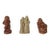 Vintage Wade Whimsies Set of 3 Ceramic Figurines For Sale
