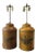 1940s Classical Tole Lamps - A Pair For Sale