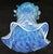 1900 Blown Glass Lamp Shade For Sale - Image 4 of 9