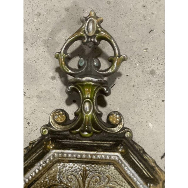 Arts & Crafts Antique Arts & Crafts Wall Sconce One Light Beed Repair For Sale - Image 3 of 10