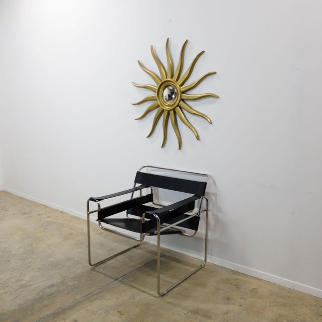 Vintage Mexican sunburst mirror Mexico, ca. 1960 For Sale - Image 4 of 17