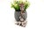 Toothpick Holder with Chalice on Silver Vase For Sale - Image 6 of 6