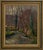 Mid 20th Century Albert Malet, French Post Impressionist Oil Painting Albert Malet Landscape With Man Fishing For Sale - Image 5 of 11