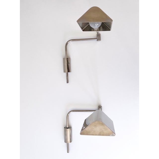 Articulated Wall Lamps or Reading Lights by Florian Schulz, 1970s, Set of 2 For Sale - Image 14 of 18