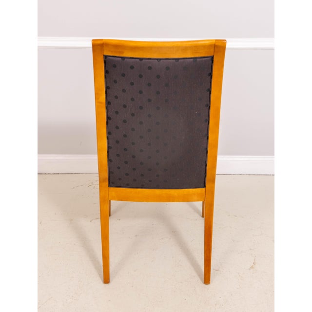 Hickory White Set of 8 Hickory White Biedermeier Style Dining Room Chairs For Sale - Image 4 of 18