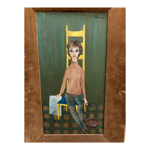 Piero Aversa Painting of Novella Parigini