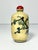 1900 - 1909 Antique Chinese Yellow Porcelain Bird & Flower Motif Snuff Bottle For Sale - Image 5 of 10