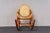 Brown Antique Children's Rocking Chair For Sale - Image 8 of 18
