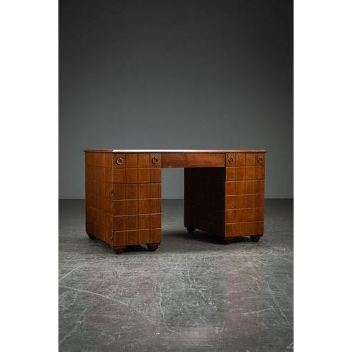 Art Deco Pascal Desk by Georges Chevalier, in Very Good conditions. I have official proof of authenticity such as vintage...