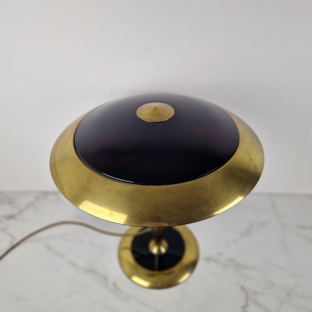 Oscar Torlasco Vintage Table Lamp by Oscar Torlasco for Ecoluce, Italy, 1970s For Sale - Image 4 of 16