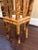Vintage Hexagonal Tortoise Shell Bamboo Plant Stand Pedestal For Sale - Image 4 of 9