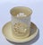 Tan 1960s Lenox Votive Snowflake Themed Candle Holder & Underplate Illuminations Collection For Sale - Image 8 of 13