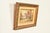 Original Artist Signed Impressionist Rural Landscape Oil on Canvas Painting of Cottage in Carved Giltwood Frame For Sale - Image 4 of 11