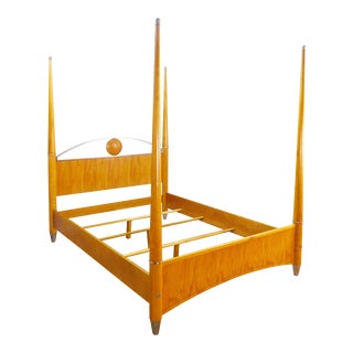 Ethan Allen Queen Poster Bed For Sale