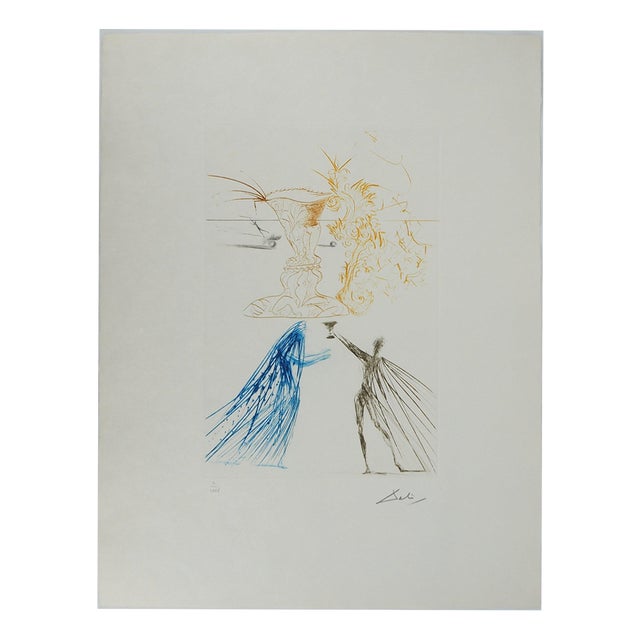 Salvador Dali, Tristan and Isolde, Engraving For Sale