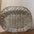 Mid-Century Modernist Woven Wirework Centerpiece Basket With Swing Handle For Sale In Minneapolis - Image 6 of 7