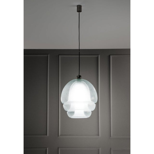 Metal Polpo LS134 Pullegous Pendant Light in Murano Glass by Carlo Nason for Mazzega, 1980s For Sale - Image 7 of 15