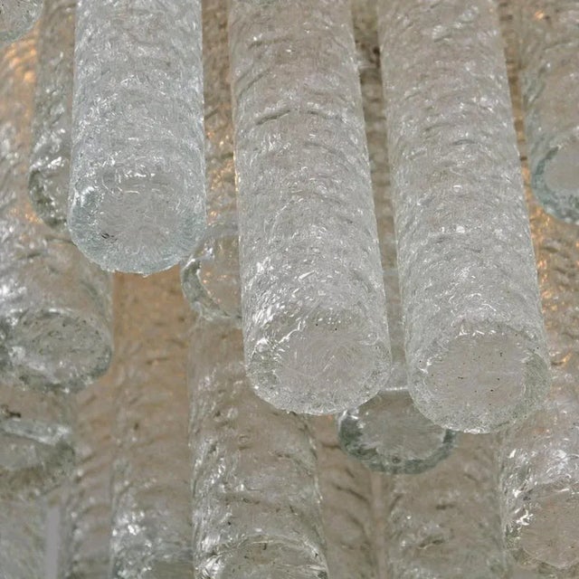 1960s Square Flush Mount Chandeliers from Doria, 1960s, Set of 2 For Sale - Image 5 of 12