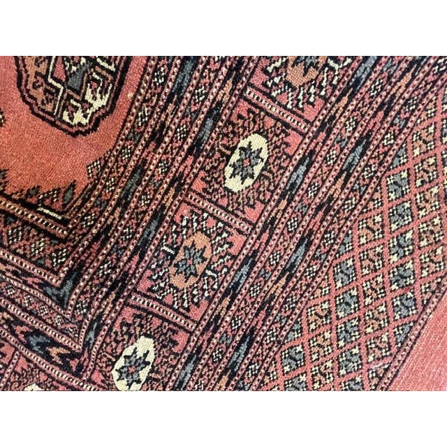 1980s 1980's Hand Made Royal Bokhara Carpet For Sale - Image 5 of 6