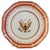 Mid 20th Century Vintage Octagonal Armorial United States Coat of Arms Crest Plate For Sale - Image 5 of 5