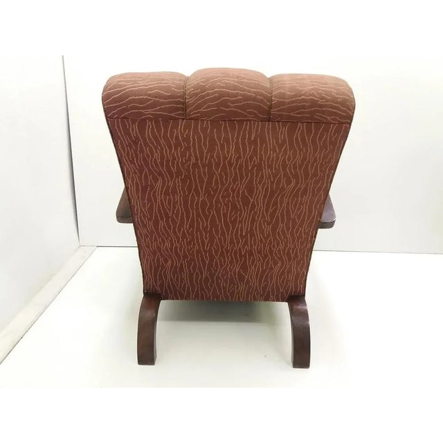 Art Deco Armchair from Halabala, Czechoslovakia, 1930 For Sale - Image 10 of 15