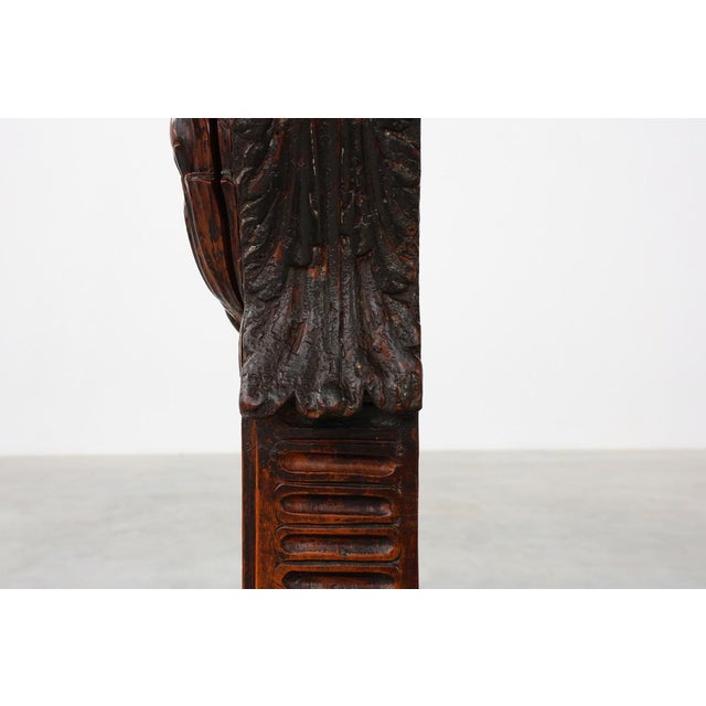 16th Century Renaissance Walnut Console Table, Tuscany For Sale - Image 4 of 18