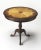 Spritely Home Accent Furniture Carissa Round 30" Pedestal Table, Dark Brown For Sale - Image 4 of 4