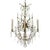 Classic Medium Size Rococo Crystal Chandelier For Sale