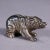 Vintage Sterling Sculpture of a Strolling Bear Small sculpture of a strolling bear in sterling silver, cast in Germany in...