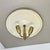 Round Brass Ceiling Light in the style of Gino Sarfatti, Italy, 1950s For Sale - Image 3 of 18