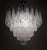 21st Century Murano Etched Tears Chandelier by Fabio LTD For Sale - Image 6 of 7